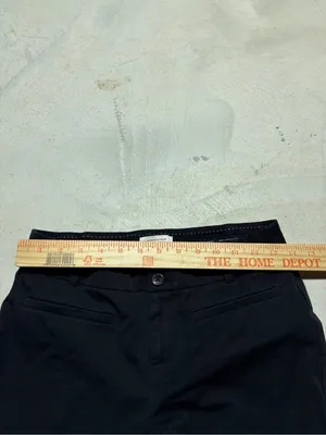 Anthropologie essential slim Women’s Black Straight-Leg pants 4P thumbnail 4