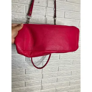 Coach Madison Satchel Bag Womens Medium Pink Good Pebbled‎ Leather Crossbody thumbnail 13