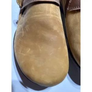 Brand New Clarks Women's Size 7.5 Dark Tan Brown Clogs Booties Boots thumbnail 10