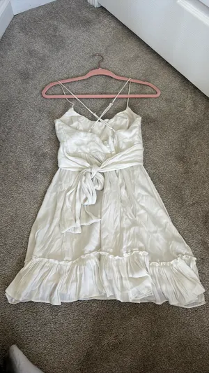 American Threads Dress White Mini thumbnail 2