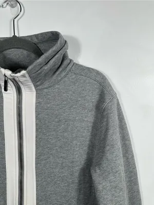 Lululemon‎ Light As Warmth Jacket Womens 6 Heather Gray White Full Zip thumbnail 6