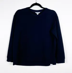Orvis Womens Long Sleeve Pullover‎ Crew Neck Sweatshirt Black Small thumbnail 1