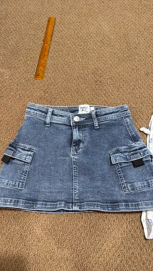 Princess Polly Jean Skirt Mini thumbnail 3