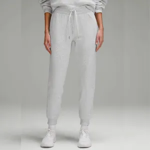 LULULEMON Scuba High-Rise Jogger in Heathered Core Light Gray Size 0 thumbnail 3