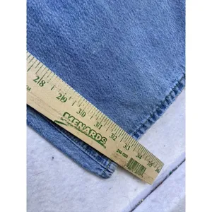 Vervet Jeans Straight Leg Women 27 Blue Distressed‎ High Rise V2473 thumbnail 7