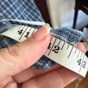 90s Vintage The Disney Store Blue Plaid Eeyore Nightshirt Nightgown Sm / Medium thumbnail 6