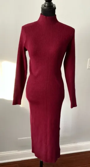 Modern MIDI sweater dress 🌹 Size M thumbnail 1