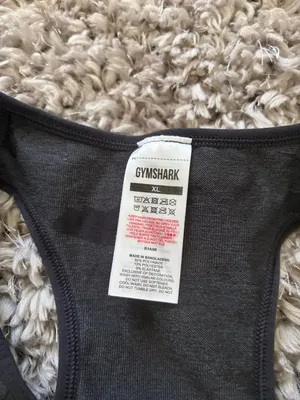 Gymshark Women’s Black Camo Seamless Racerback Tank Top thumbnail 3