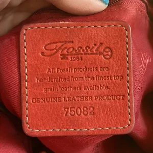 Vintage Fossil leather purse thumbnail 9
