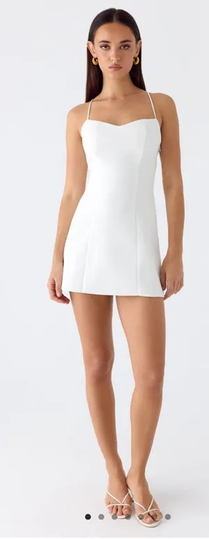 Peppermayo Mini Dress White thumbnail 1