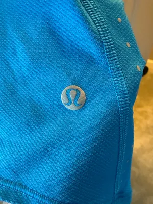 Lululemon Workout Top Blue thumbnail 4