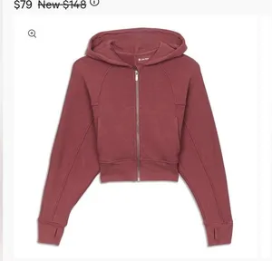 Lululemon Thick Fleece Scuba cropped zip hoodie thumbnail 6