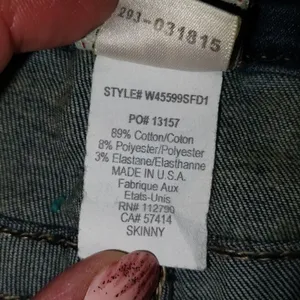 True Religion Womens 25 Skinny Denim‎ Slim Jeans thumbnail 5