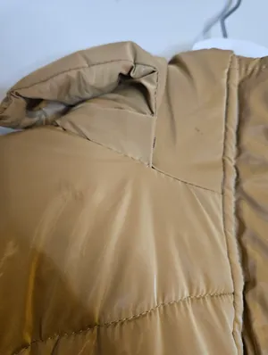 How Dare U Outerwear Pocketed Zip-Up Puffer Jacket with Removable Hood thumbnail 4