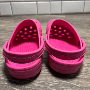 Crocs Classic Clogs Pink‎ Slip On Casual Comfort ShoesSize J5/W7/M5 thumbnail 7