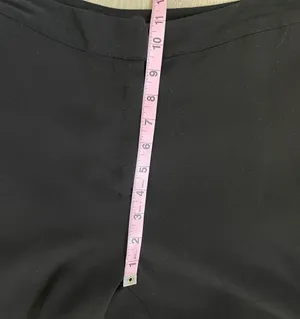Who What Wear black wide leg slit high waist trousers pants thumbnail 10