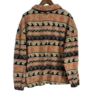 O'Neill Sierra Tribal Fleece 1/4 Quarter Zip Pullover w/ Pockets Women's XLarge thumbnail 2