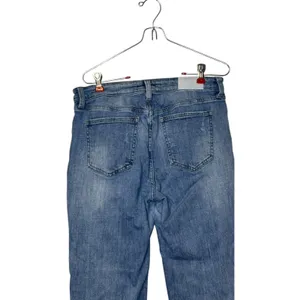 Pistola Women's Jeans Straight Leg Distressed‎ Raw Hem Stonewash Denim Size 28 thumbnail 9