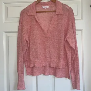 PARKER (Revolve) McKenna Linen Blend Lightweight Sweater Large L thumbnail 2