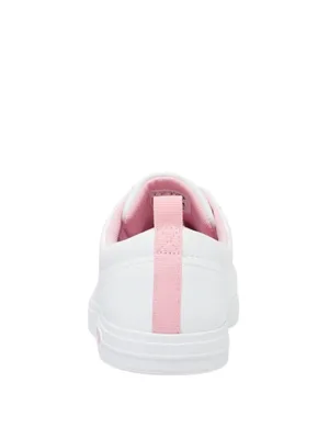 NWT • Lacoste White + Pink Court Base Sneakers thumbnail 9
