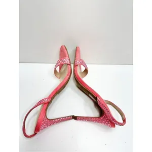 Marc Fisher Betila Pink Rhinestone Slingback Stiletto Sandals Womens 7.5 M‎ thumbnail 7
