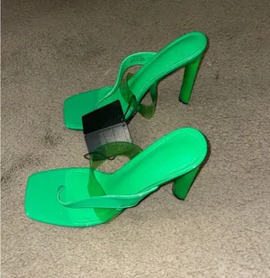 Green Heels Forever 21 thumbnail 1