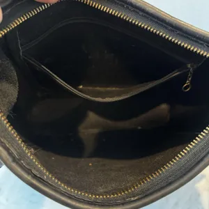 Vintage 90's COACH 9816 Legacy Slim Black Glove Leather Bucket Bag - Broken Zip thumbnail 7