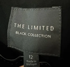The Limited Black Collection Women's Corporate Chic Power Classic Blazer Size 12 thumbnail 2