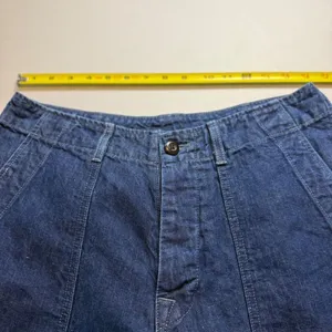 Imogene + Willie Cotton Linen Utility Trousers Jeans M Military Workwear Artisan thumbnail 4