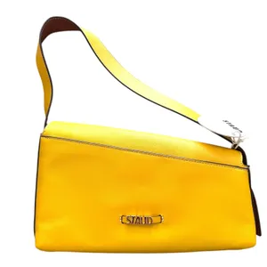 NEW NWT‎ STAUD Acute Leather Shoulder Bag Goldie thumbnail 4