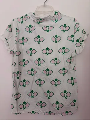 Toss Designs Pickleball PJ 2 piece set Pink Size M thumbnail 5