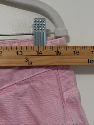 Zara Light Pink Straight Leg Jeans Size 10 Women’s Denim thumbnail 9