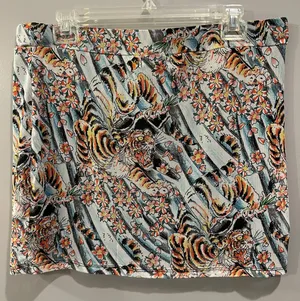 Ed Hardy Tiger Print Mesh Skirt thumbnail 3