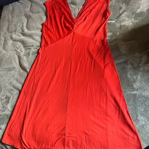 Patagonia Red Sleeveless V-Neck Mini Dress thumbnail 3
