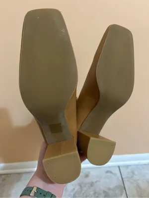 Intentionally Blank Tan Leather Square thumbnail 4