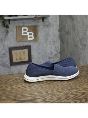 NWT Clarks Breeze Stretch Cloudsteppers Slip-On Loafer 26182066 Navy Blue 6W thumbnail 14