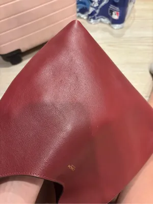 Brooklyn Shoulder Bag 28 — Burgundy Leather Shoulder Bag thumbnail 4