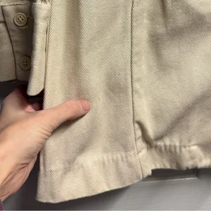 Gap Khaki Denim 100% Cotton Trench Coat Size Medium thumbnail 2