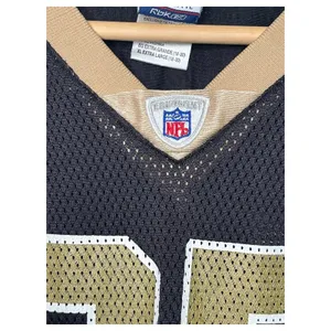 VTG Reggie Bush 25 Jersey Womens Extra Large Black New Orleans Saints NFL 2000s thumbnail 11