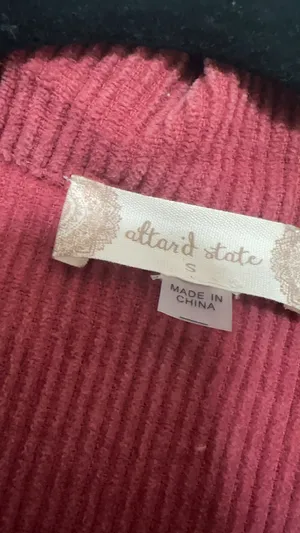 Altar'd State corduroy jacket thumbnail 2