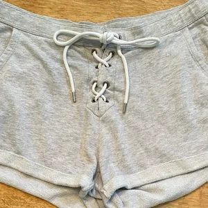 Aerie Women’s Medium Light‎ Gray Cotton Blend Shorts thumbnail 2