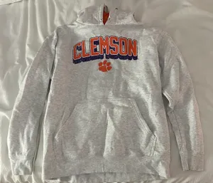 Clemson sweatshirt Gray Size L thumbnail 1