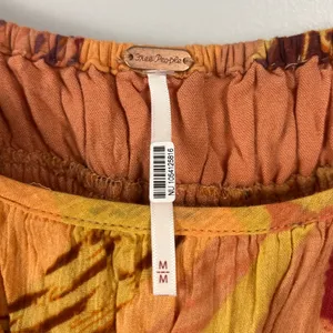 Free people Vernon Mini Dress in cocoa size medium thumbnail 4