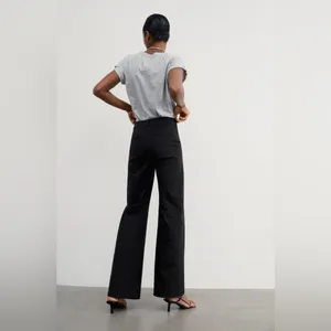 AYR The Stratus Stretch Wide Leg Jeans Size 33 in‎ Black thumbnail 6