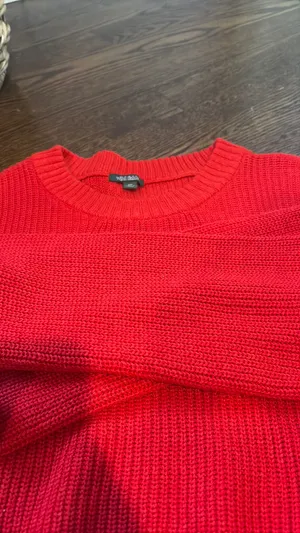 Wild Fable Red Cropped Sweater Knit thumbnail 2