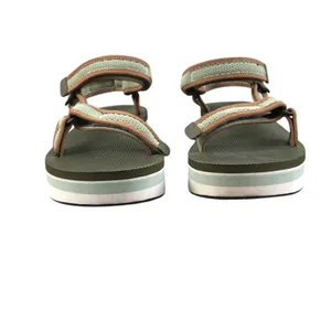 TEVA Platform Universal Mesh Sandals Women 9 Green Breezy Outdoor Resort boho thumbnail 6