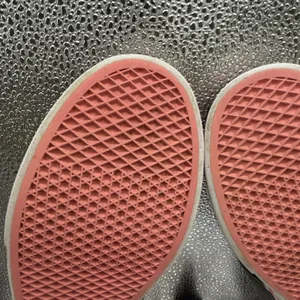 Vans‎ Women's Size 8 Gray Canvas Lace-Up Sneakers Pink Lining Casual Shoes thumbnail 13
