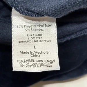 Juicy Couture OG Big Bling Velour Track Pants Navy Rhinestone JUICY Y2K Size L thumbnail 9
