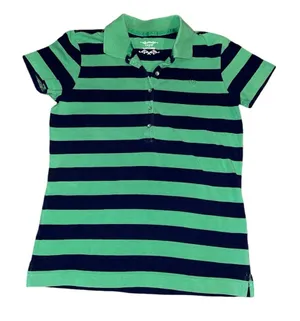 Vintage IZOD striped polo thumbnail 1