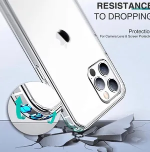 Luckymore Crystal Clear Case Compatible with iPhone 12/12 Pro thumbnail 4